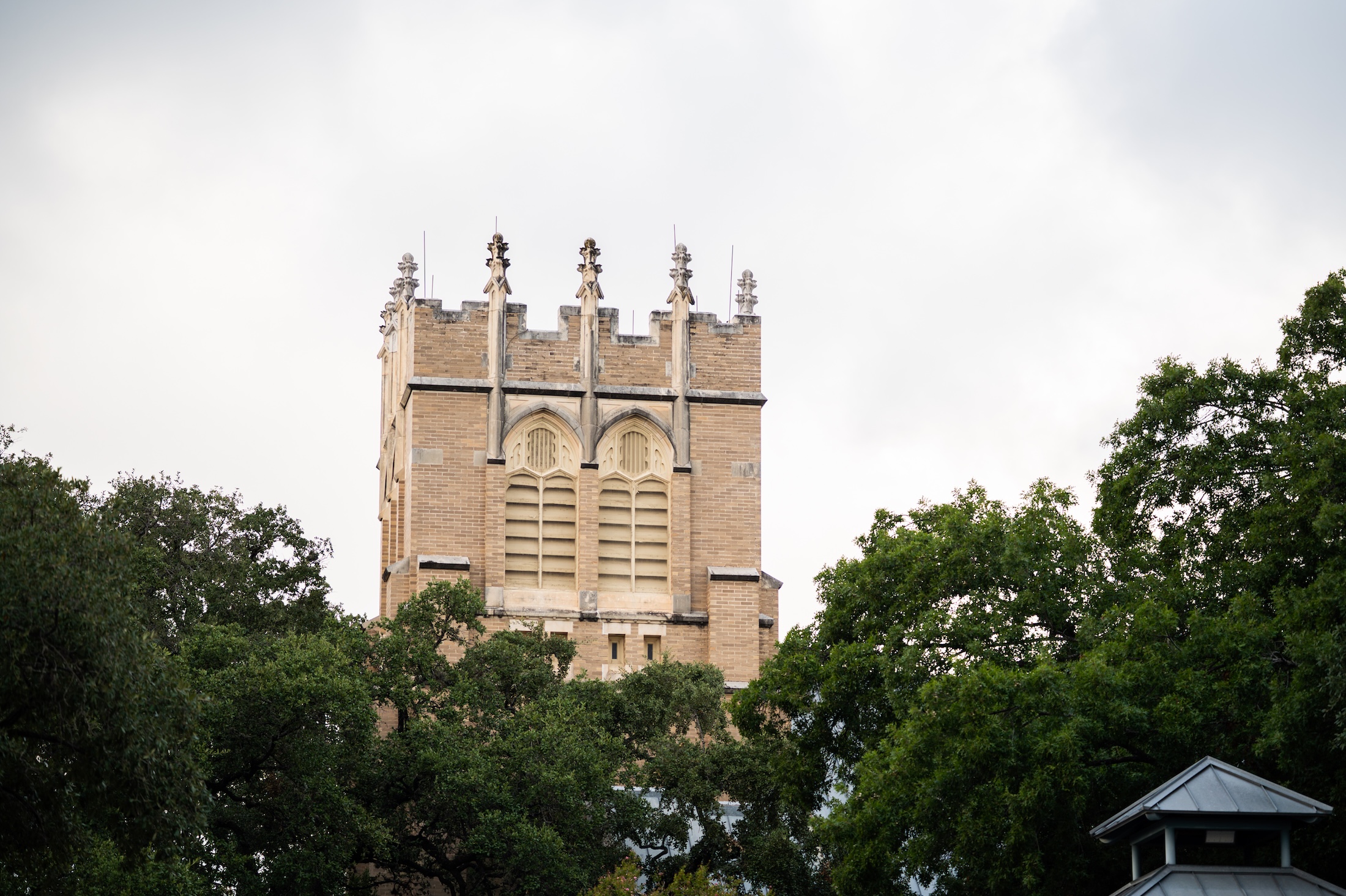 turret of church building